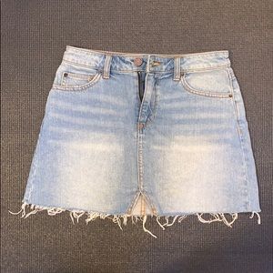 URBAN OUTFITTERS BDG LIGHT DENIM SKIRT